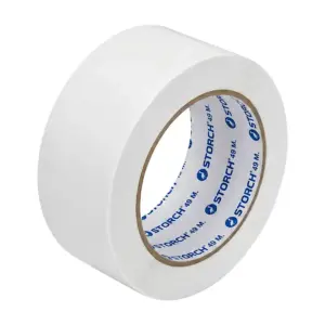 SteinDino-Softtape Softtape Das Weisse 50mm breit 33m lang. Weisses Klebeband quergerillt.