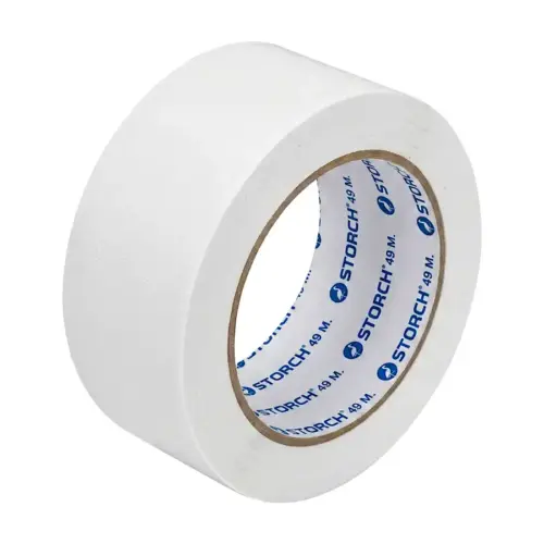 SteinDino-Softtape Softtape Das Weisse 50mm breit 33m lang. Weisses Klebeband quergerillt.