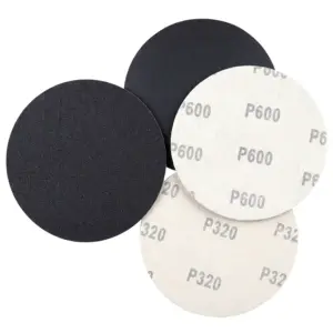 SteinDino-Papierschleifscheiben-115mm SteinDino Klett Schleifpapierscheiben für Naturstein Trockenschliff
