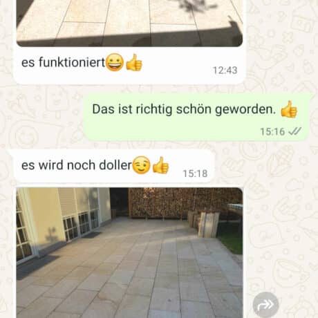 Gelber China Granit DIY mit SteinDino