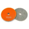 SteinDino Diamant Schleifscheiben D1500-100mm SteinDino Diamant Schleifscheibe Klett, 100mm D1500