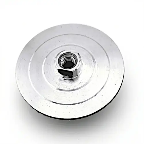 Klettschleifteller Alu 100mm