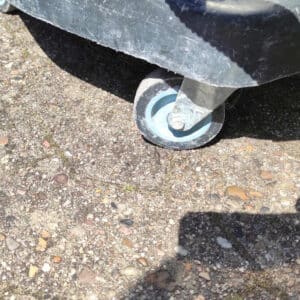 Stabile Lenkrollen vorne Industriesauger 3000W70 gebraucht