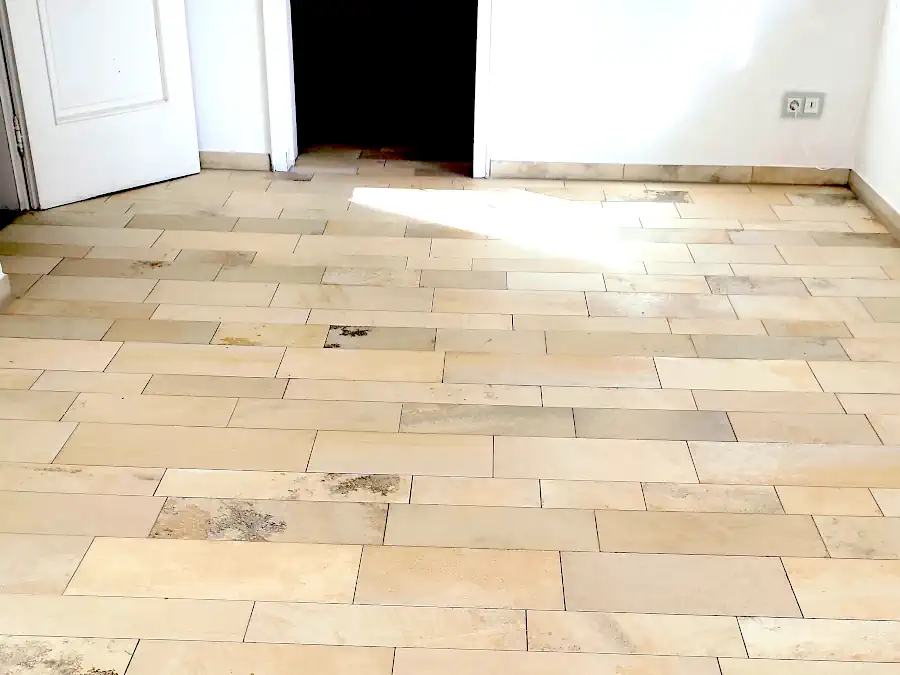 Solnhofener bruchrau Grundreinigung