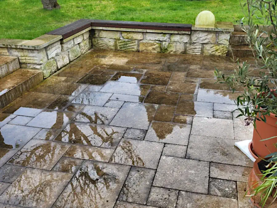 Travertin Grundreinigung