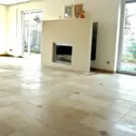 Jura Marmor gebürstet Pflege - vorher