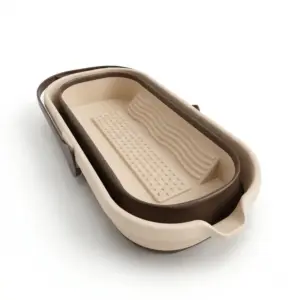 SteinDino Falteimer oval-Coffee