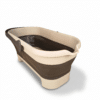 SteinDino Falteimer oval-Coffee