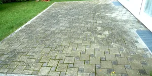 Betonpflaster Grundreinigung